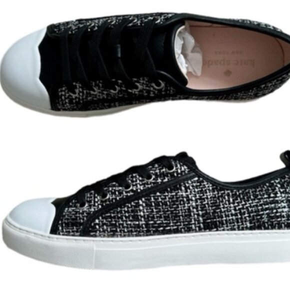 Kate Spade Avery Tweed Sneakers - Picture 2 of 2